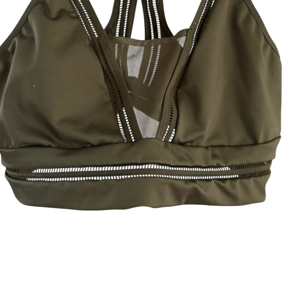 Victoria's Secret Olive Green Sports Bra - Picture 3 of 5
